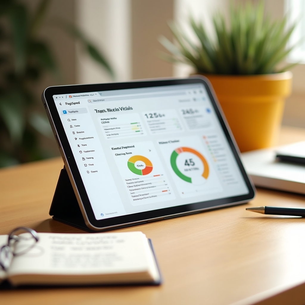 Dashboard Core Web Vitals skóre v Google Search Console